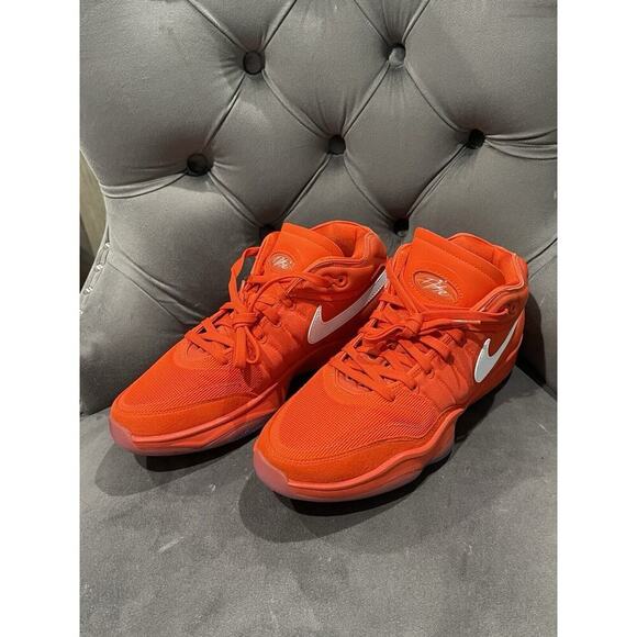 Nike Air Zoom GT Hustle 2 TB Promo Mens Size 10 Team Orange White DX9190-802 - Picture 2 of 8